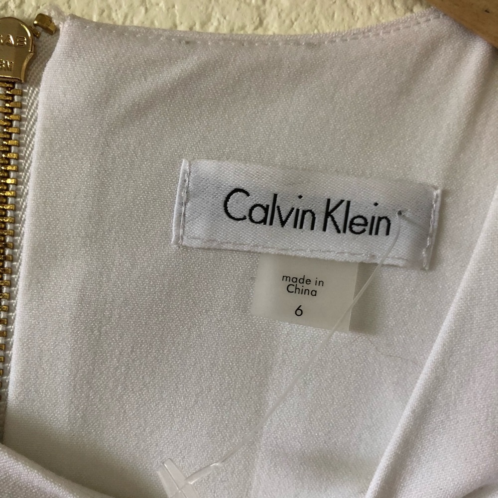Calvin Klein Color block career Dress Size 6 - Picture 4 of 8